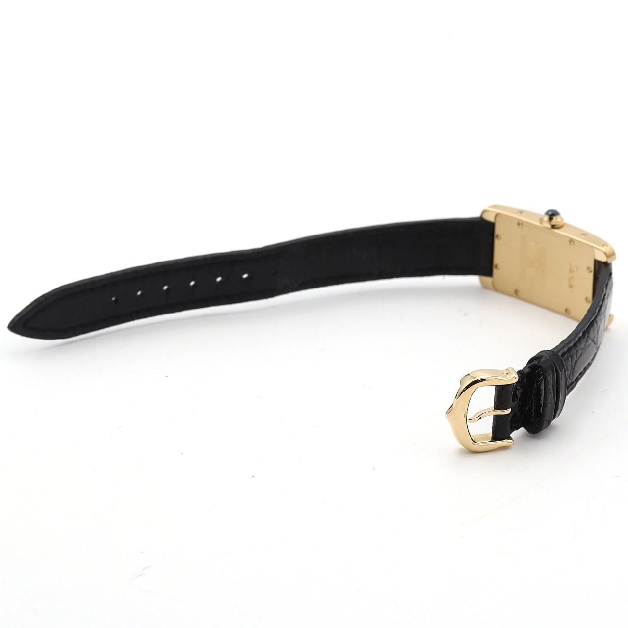 Cartier Tank American SM YG Quartz Watch — view 8