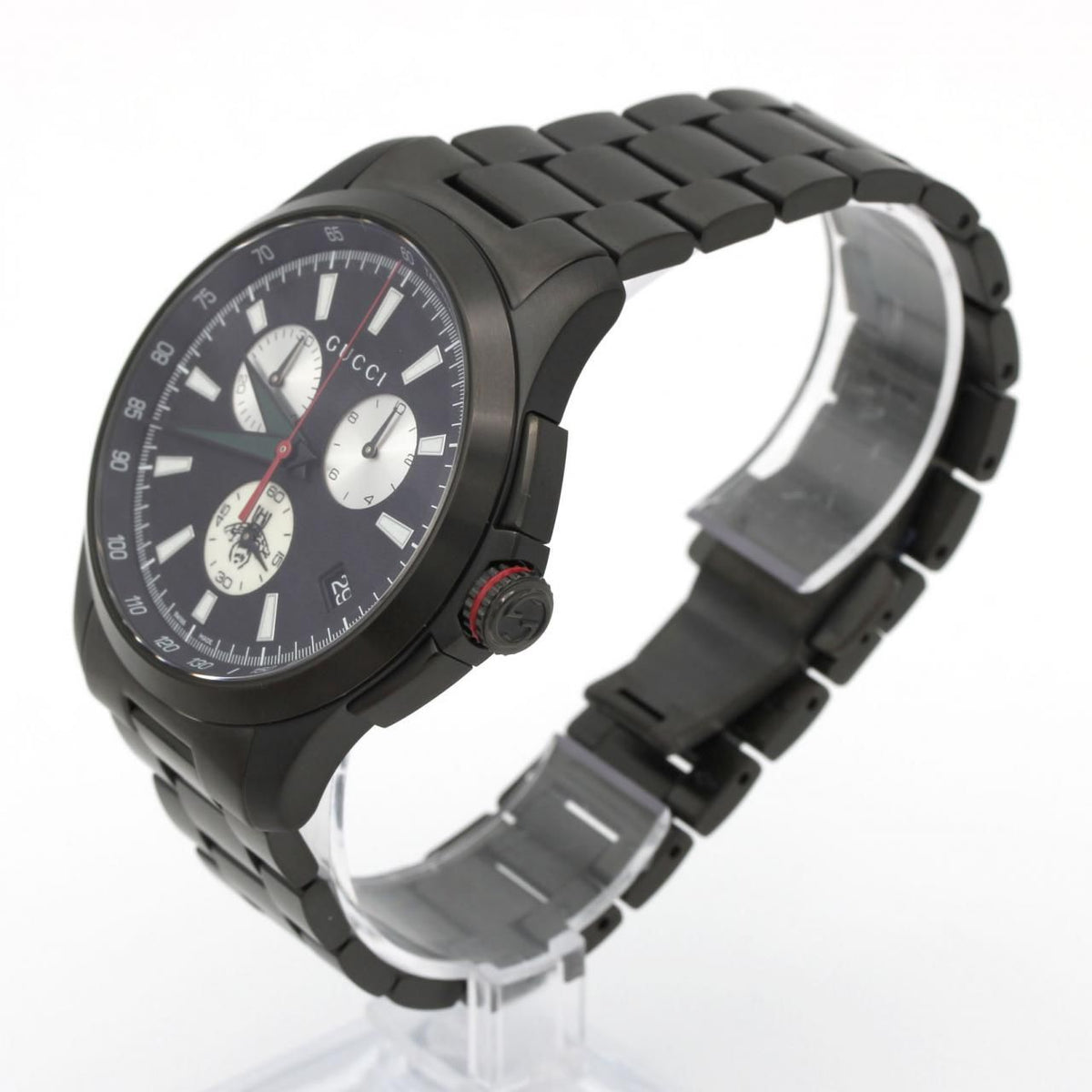 Gucci Timeless Chrono Pvd 126.2 SS Quartz Watch — view 2