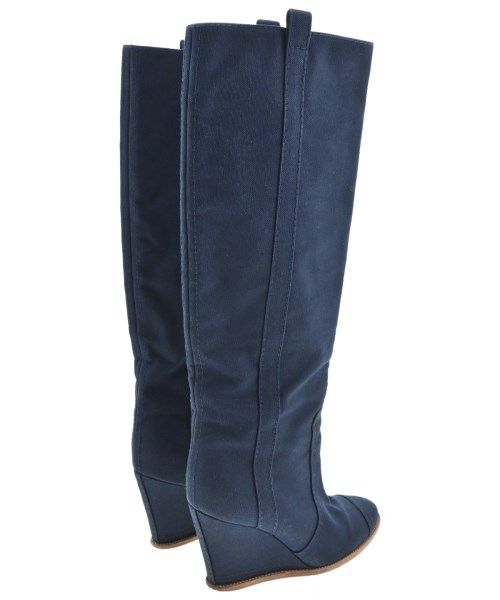 Chanel Boots Navy — view 2