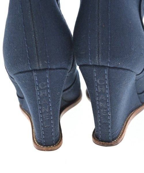 Chanel Boots Navy — view 6
