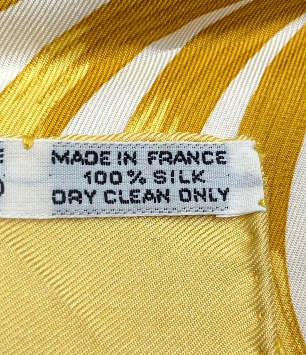 Hermes Scarf Carre 45 100% Silk Tiger Royal — view 4