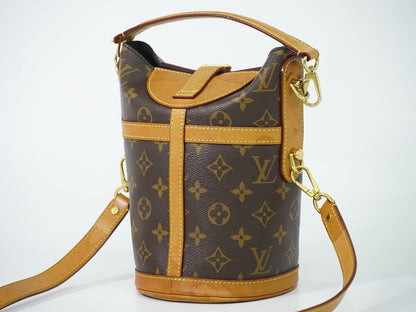 Louis Vuitton LV Duffle Monogram 2-Way Shoulder Bag Brown — view 2