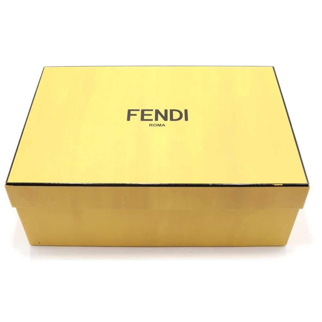 Fendi Block Heels Pumps Shoes Bicolor Leather Olive Burgundy — view 7