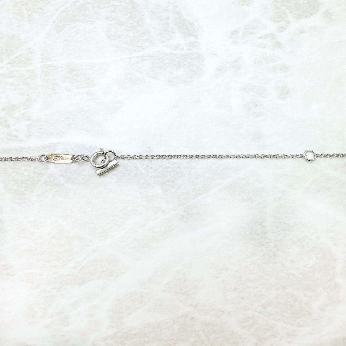 Tiffany & Co T Smile White Gold Necklace — view 6