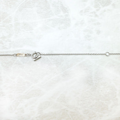 Tiffany & Co T Smile White Gold Necklace — view 6