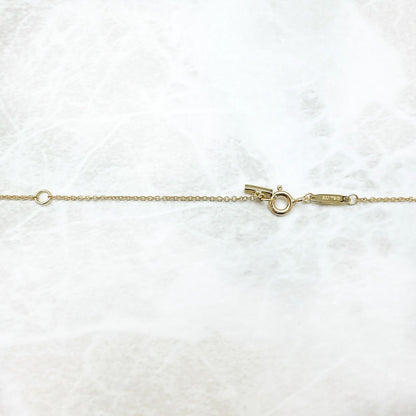 Tiffany & Co T Smile Yellow Gold Necklace — view 5