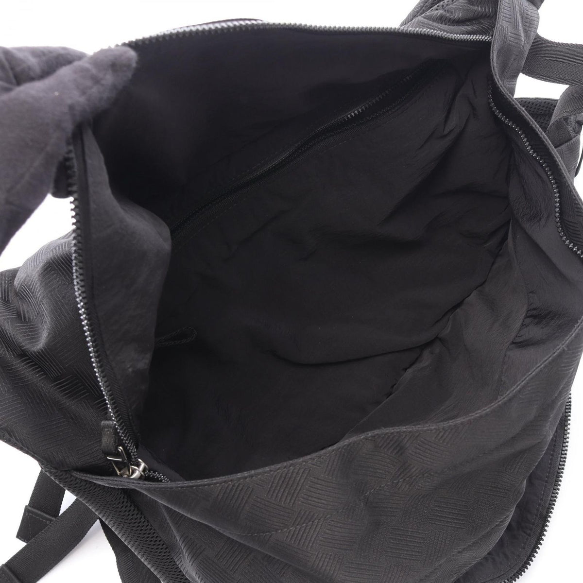 Bottega Veneta Backpack Black Nylon — view 3