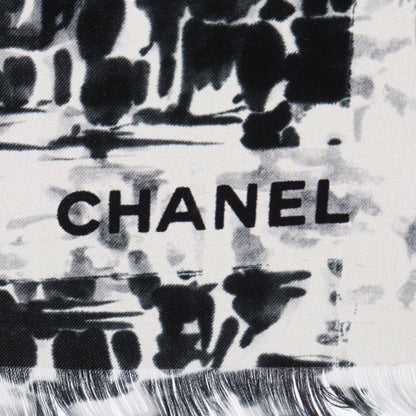 Chanel Scarf CC Logo Silk — view 4
