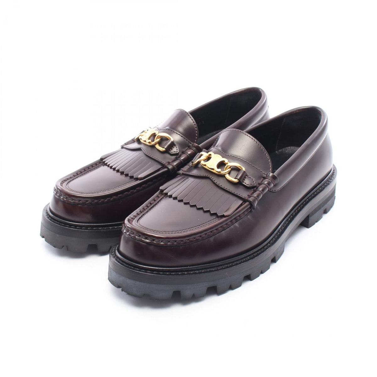 Celine Loafers Margaret Triomphe Leather