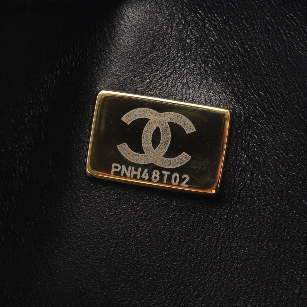 Chanel Shoulder Bag Quilted Double Flap Black White Lambskin Bicolor Chain — view 5