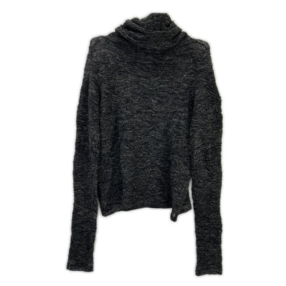 Chanel Gray Alpaca Blend Turtleneck Knit 38 Sweater — view 2