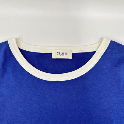 Celine Blue Locky Piping T-Shirt XS — view 6