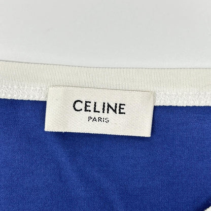 Celine Blue Locky Piping T-Shirt XS — view 3