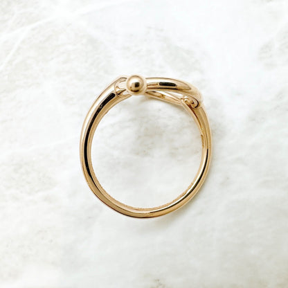Hermes Pink Gold Ring — view 5