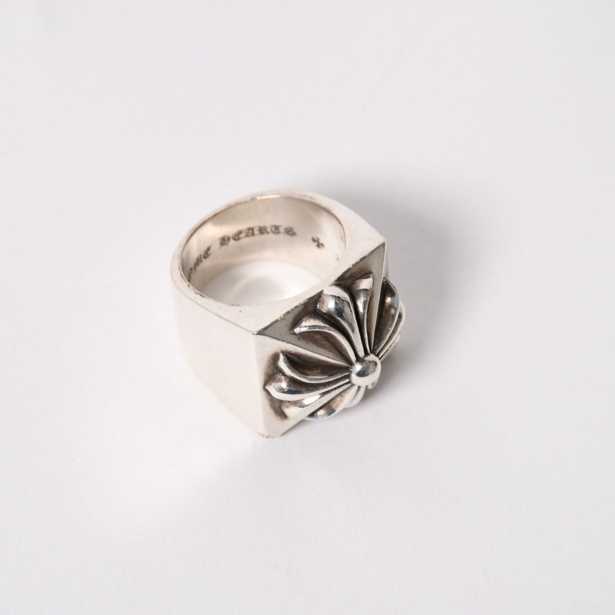 Chrome Hearts CH Plus Pyramid Ring 925 Sterling Silver — view 8