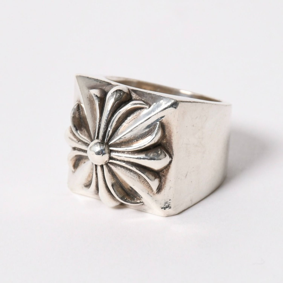 Chrome Hearts CH Plus Pyramid Ring 925 Sterling Silver — view 3