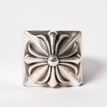 Chrome Hearts CH Plus Pyramid Ring 925 Sterling Silver