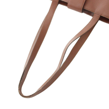 Celine Turnlock Tote Bag Leather Brown — view 5