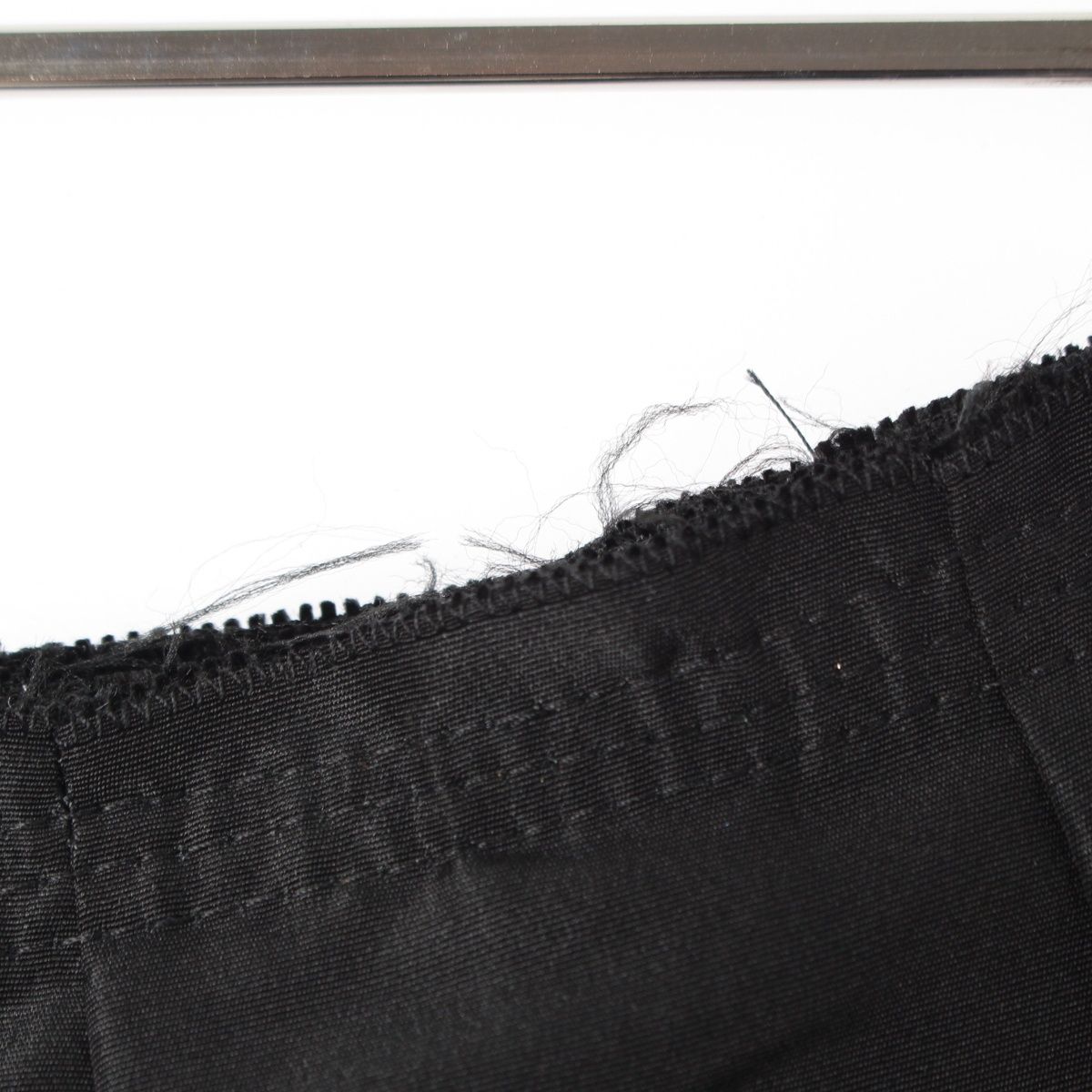 Prada Silk Polyester Archive Taffeta Pleated Skirt Black 38 — view 7