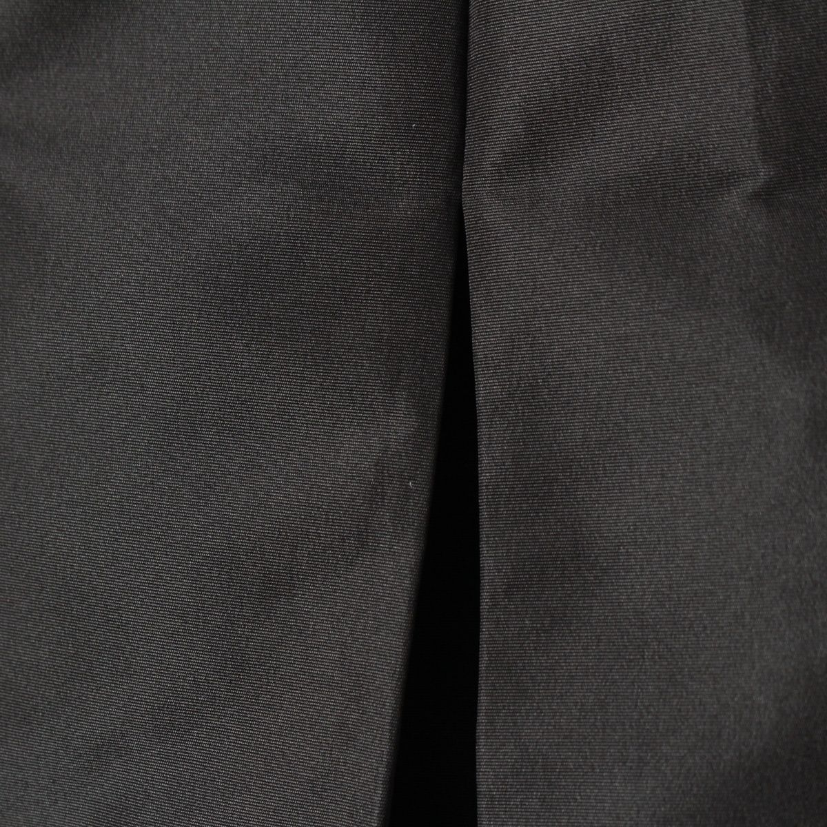 Prada Silk Polyester Archive Taffeta Pleated Skirt Black 38 — view 5