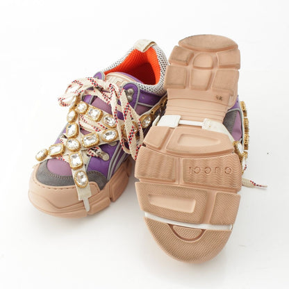 Gucci Flashtrek Visual Low Top Platform Sneakers Multicolor — view 5