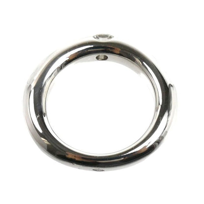 Cartier 18K White Gold Ellipse Ring Diamond — view 4