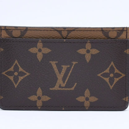 Louis Vuitton Card Case Porte Cartes Simple Monogram Brown — view 3
