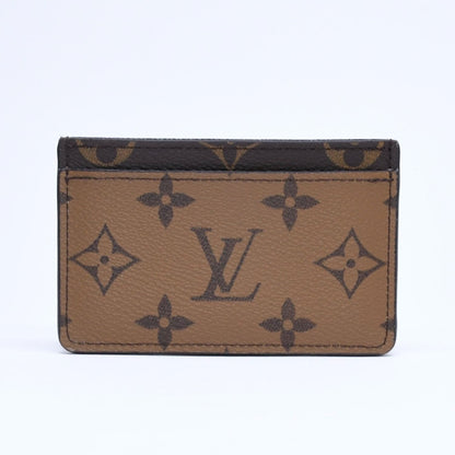 Louis Vuitton Card Case Porte Cartes Simple Monogram Brown — view 2