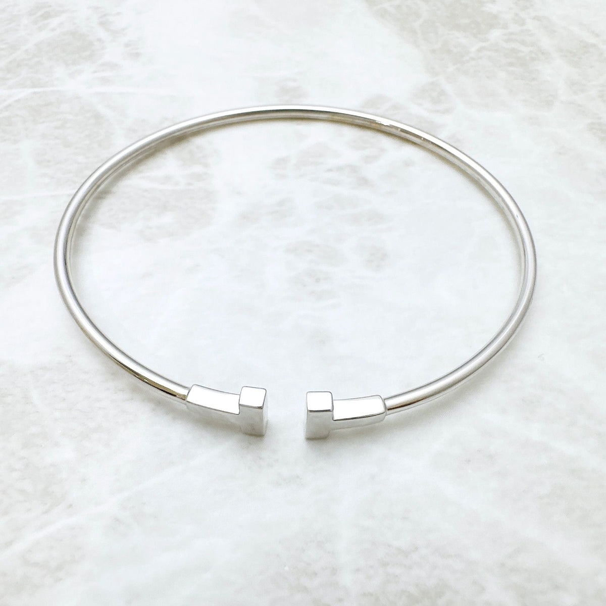 Tiffany & Co T-wire White Gold Bracelet 16 — view 3