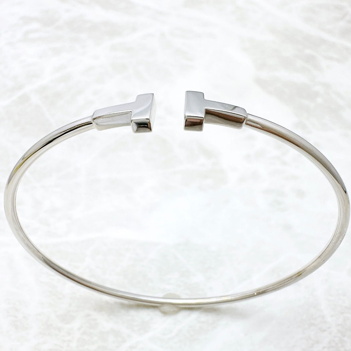 Tiffany & Co T-wire White Gold Bracelet 16 — view 6