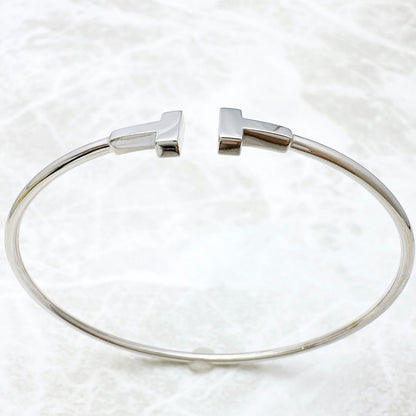 Tiffany & Co T-wire White Gold Bracelet 16 — view 6