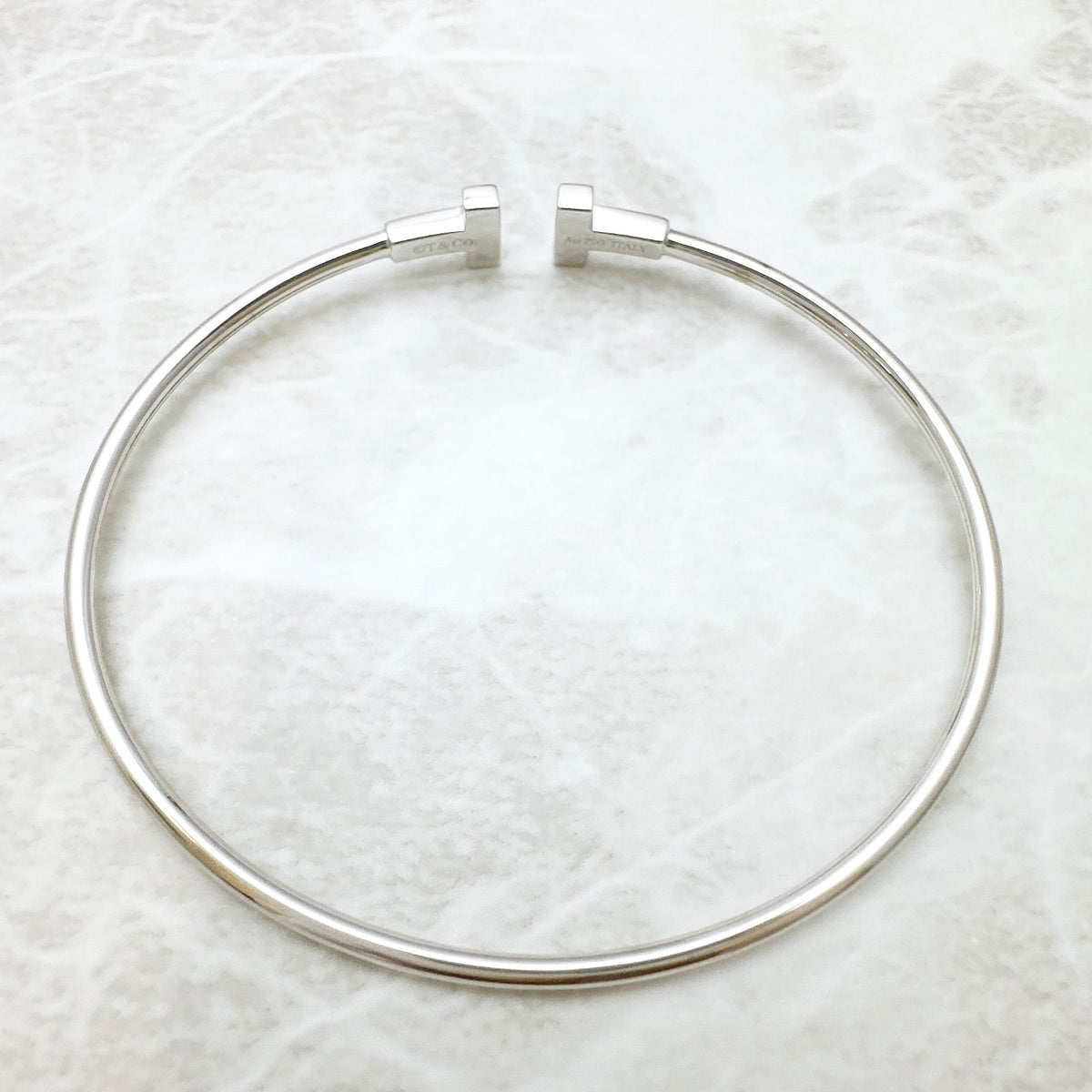 Tiffany & Co T-wire White Gold Bracelet 16 — view 4