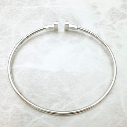 Tiffany & Co T-wire White Gold Bracelet 16 — view 4