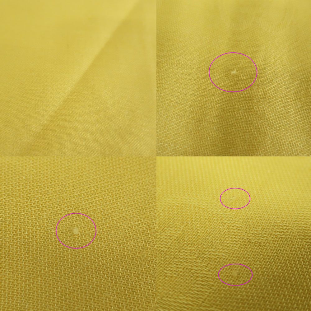 Gucci Heaven Shawl Yellow GG Jacquard Logo Fringe Wool Silk Scarf — view 6