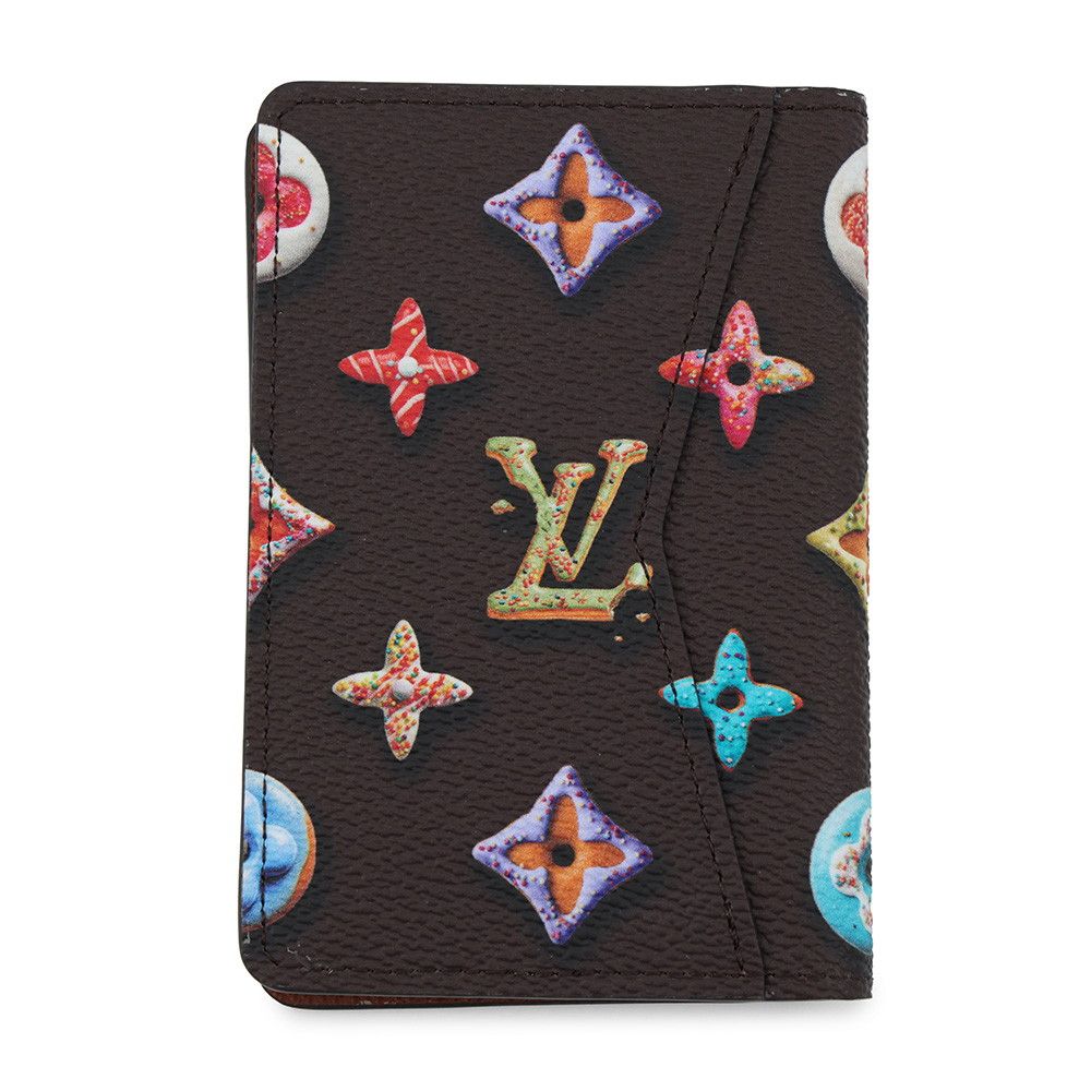 Louis Vuitton Card Case Monogram Donut Pocket Organizer — view 3