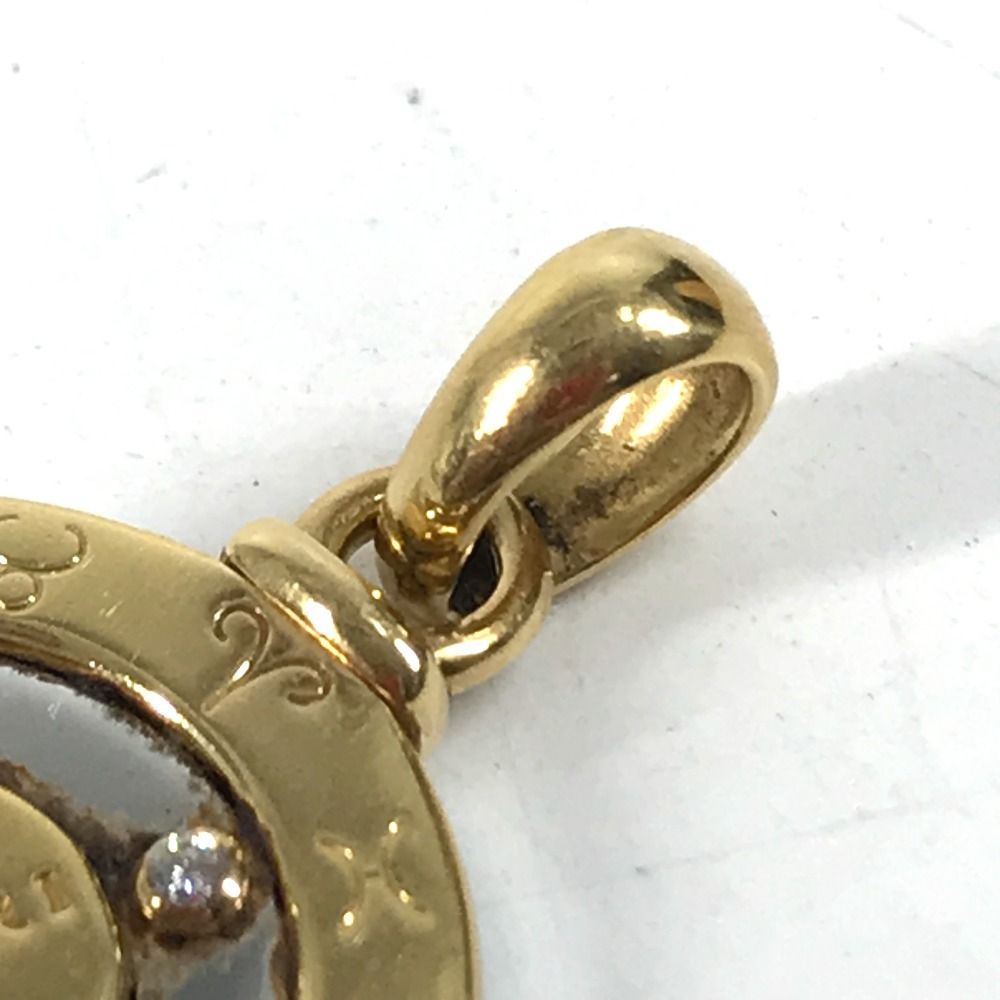 Bvlgari Pendant Horoscope Logo 18K Gold — view 7