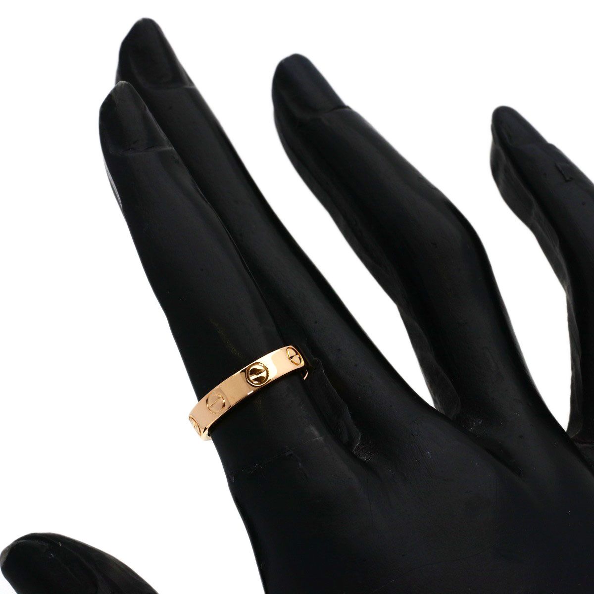 Cartier Mini Love Ring 47 18K Pink Gold — view 5
