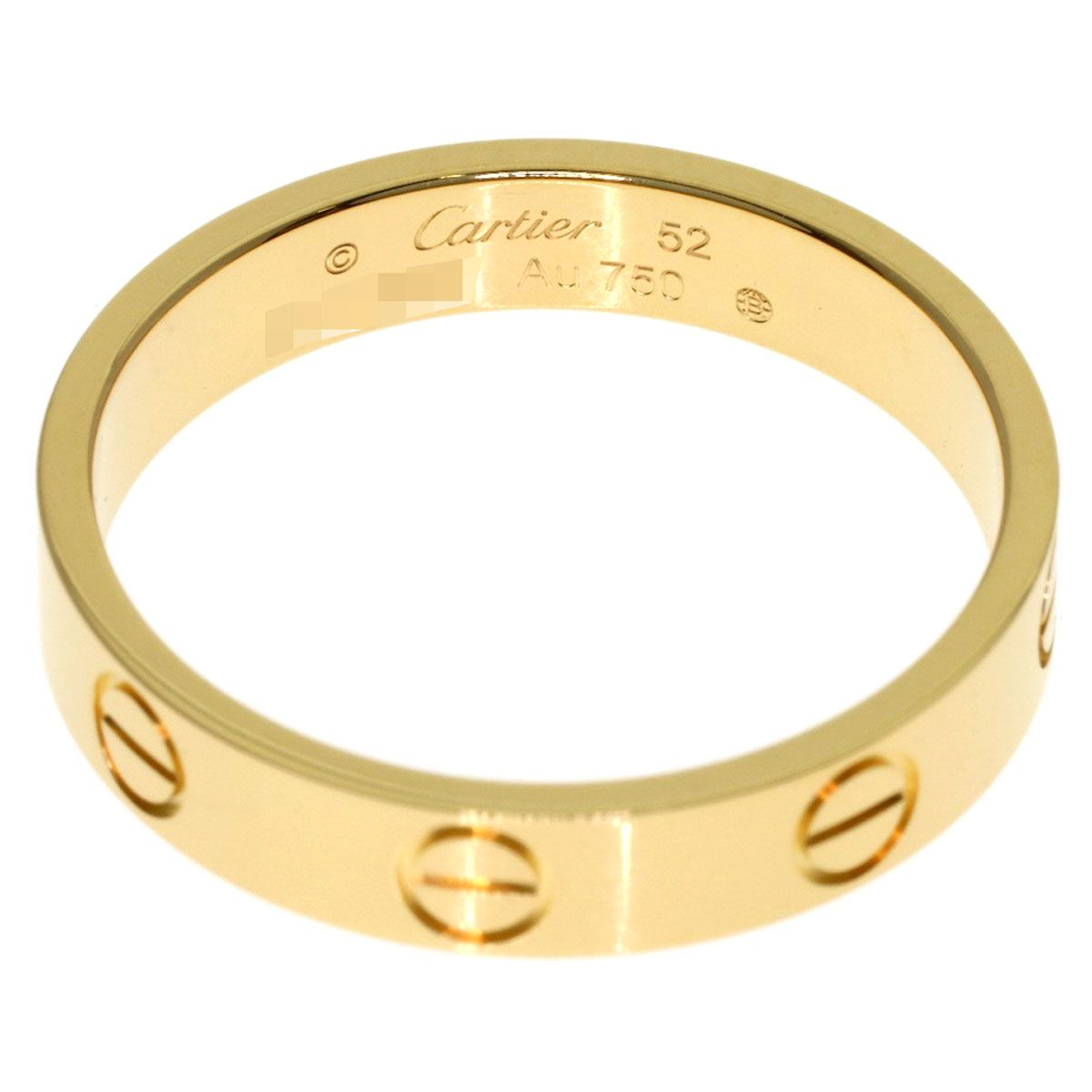 Cartier Mini Love Ring 52 18K Yellow Gold — view 4