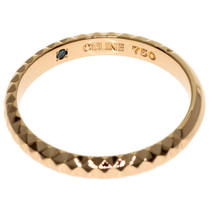 Celine Inner Sapphire Ring 18K Pink Gold — view 4