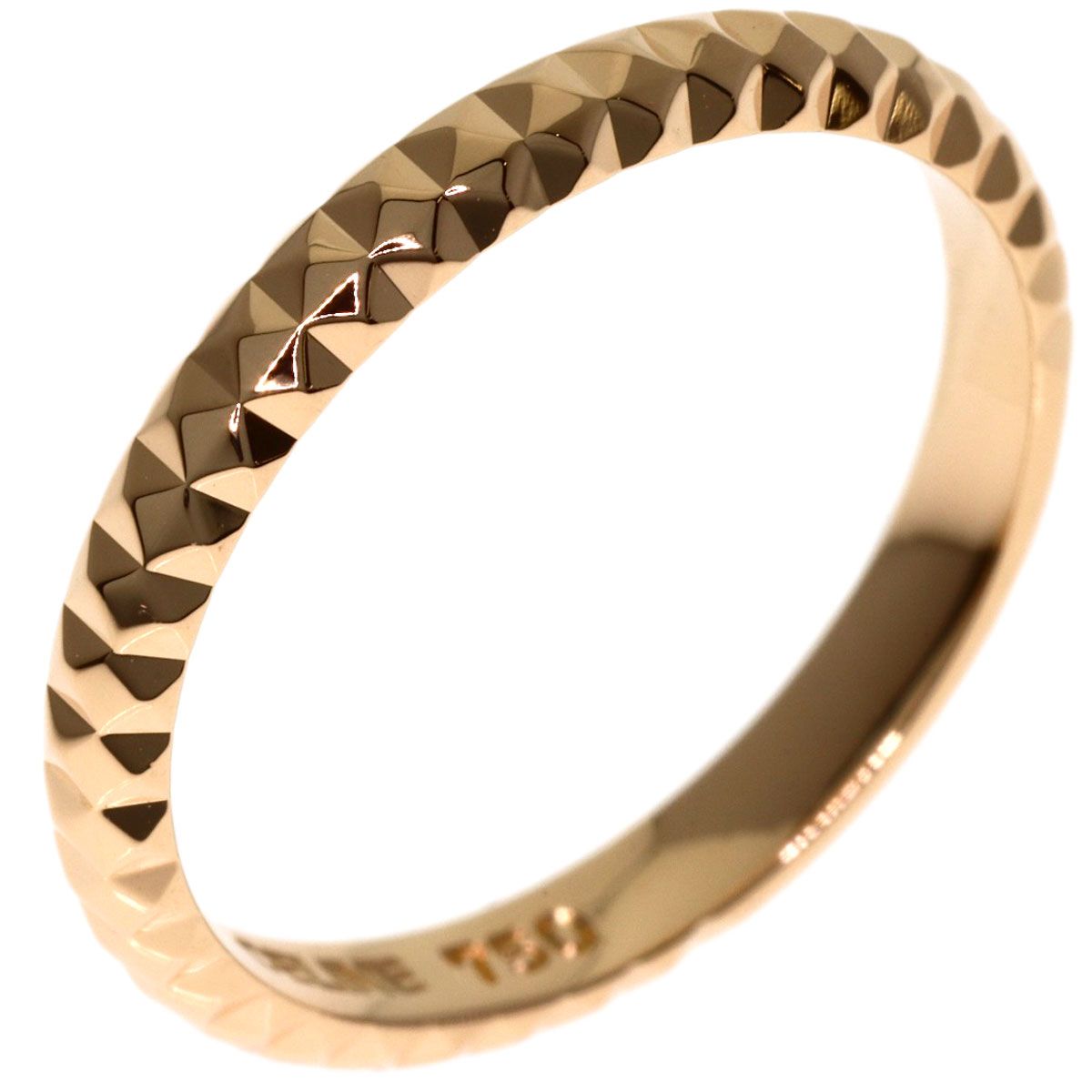 Celine Inner Sapphire Ring 18K Pink Gold — view 2