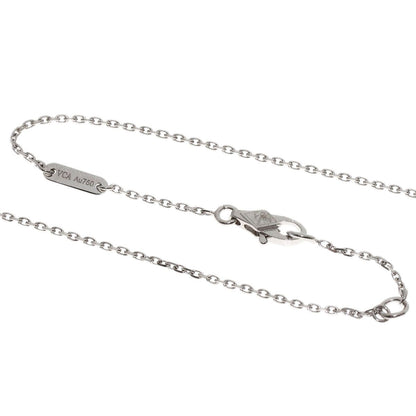 Van Cleef & Arpels Frivole Mini Diamond Necklace 18K White Gold — view 3