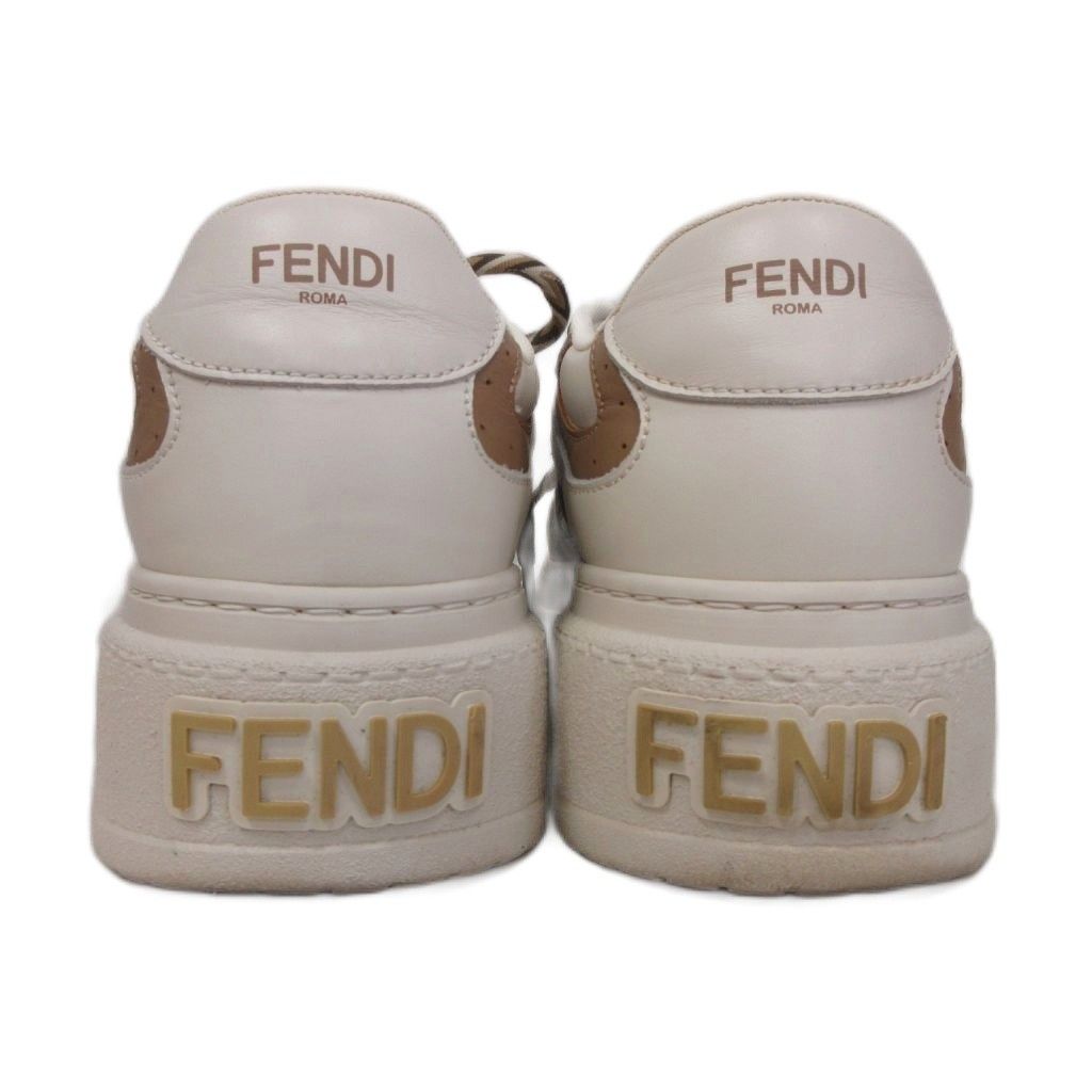 Fendi Match Platform Sneakers Charm White Us9 — view 4