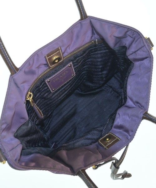 Prada Tote Bag Purple — view 3