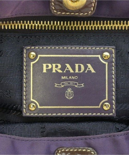 Prada Tote Bag Purple — view 4