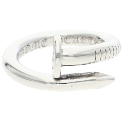 Chrome Hearts Nail Flat Silver Ring
