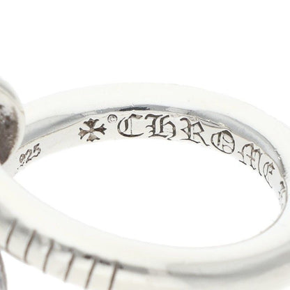 Chrome Hearts Nail Flat Silver Ring — view 3
