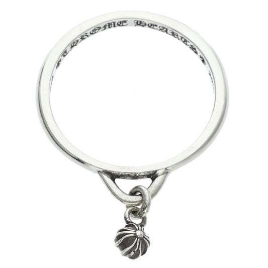 Chrome Hearts Stack Drop Bead Silver Ring