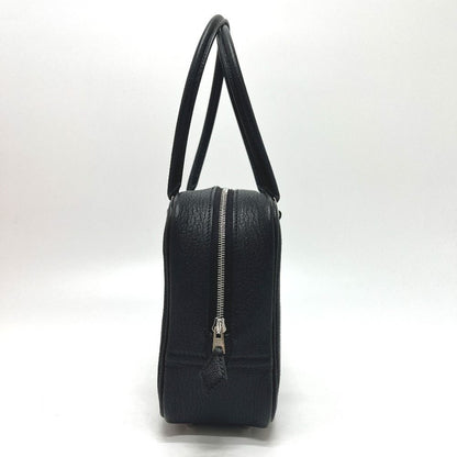 Hermes Handbag Plume Mini Chevre Mysore Noir Black — view 4