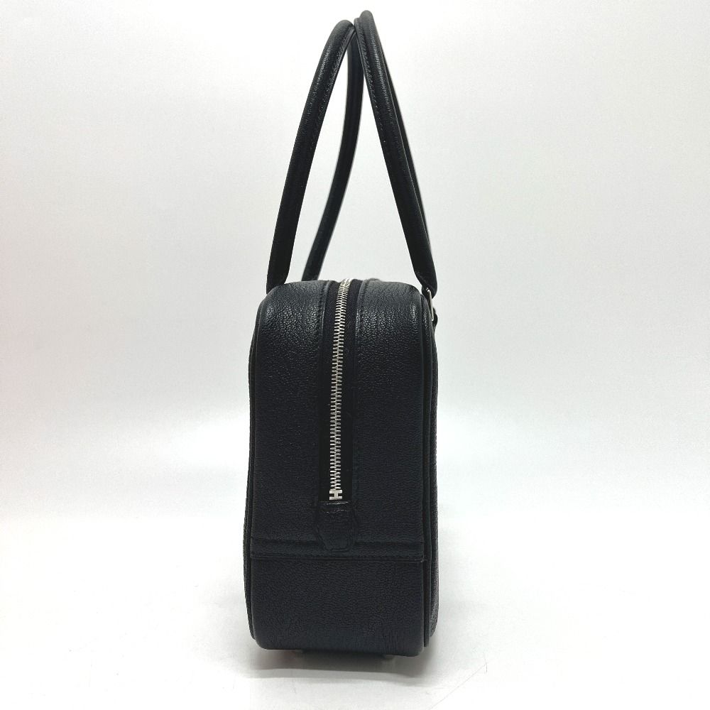 Hermes Handbag Plume Mini Chevre Mysore Noir Black — view 3