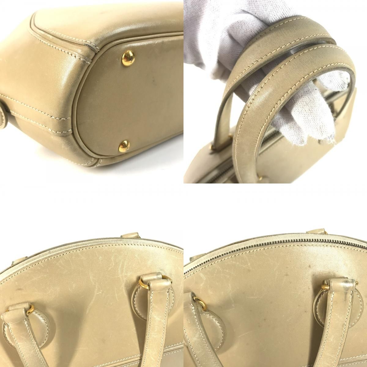 Hermes Handbag Ildoshiki Leather Beige — view 7